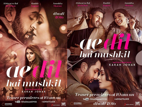 Ae Dil Hai Mushkil 2nd Day Collection, 2 Days Collections